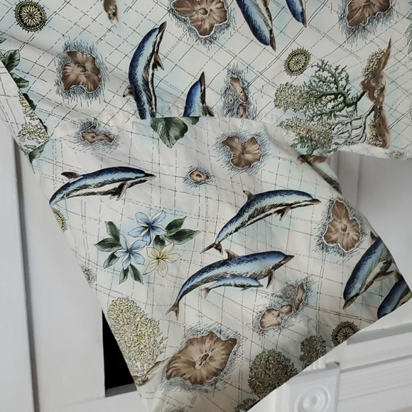 Pierre Cardin tropical scene shirt - Picture 3 of 6